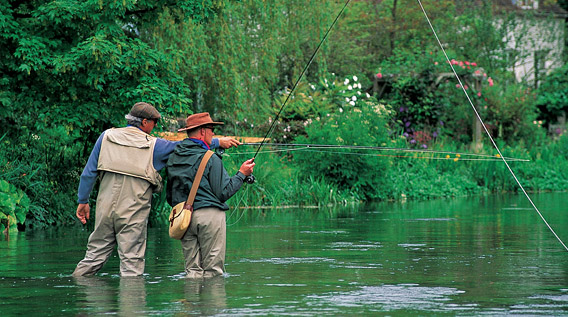 Chalk Stream Fly Fishing Guides and Instructors